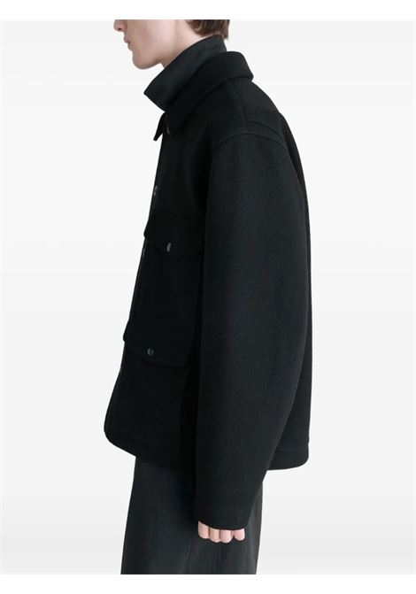 giacca utility uomo nera LEMAIRE | OW1168 LF1476BK999